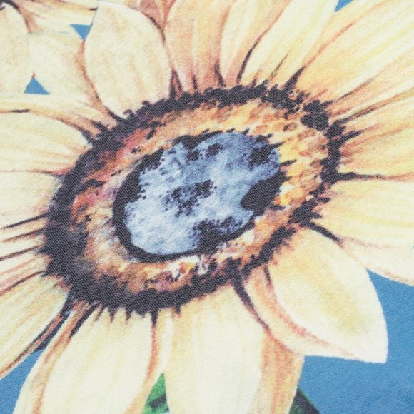 HP! 🎉 Sky Blue Sunflower Buttoned Cami Dress - Picture 12 of 12